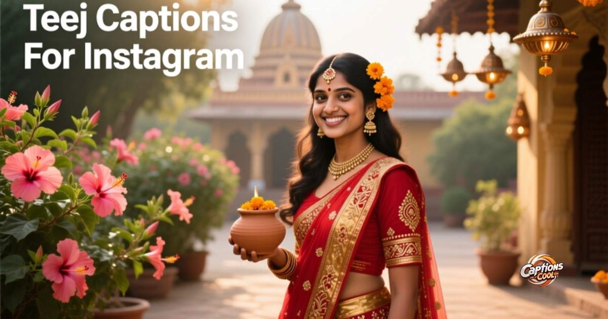 Teej Captions For Instagram