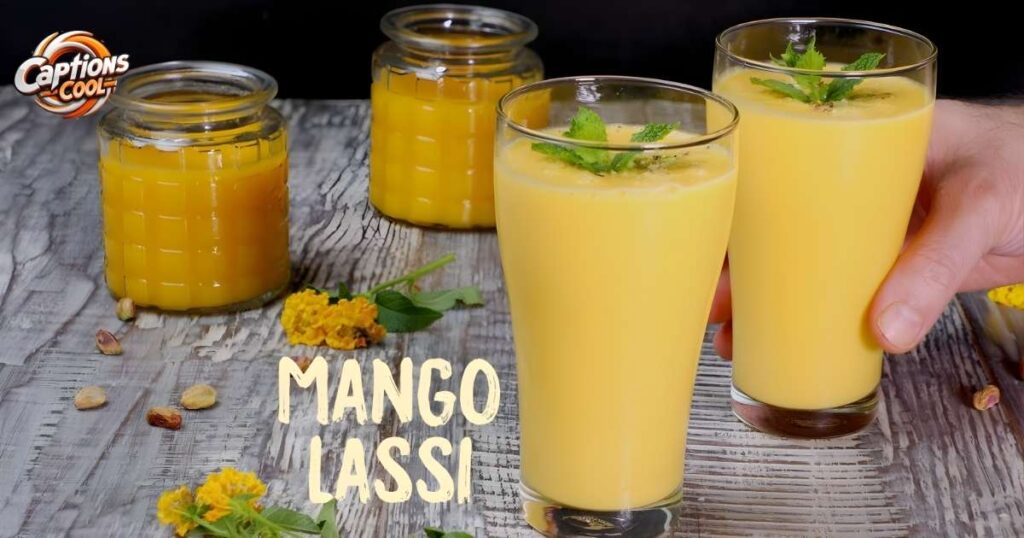 Mango Lassi Captions