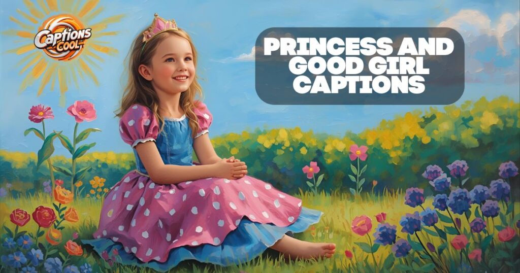 Princess and Good Girl Captions