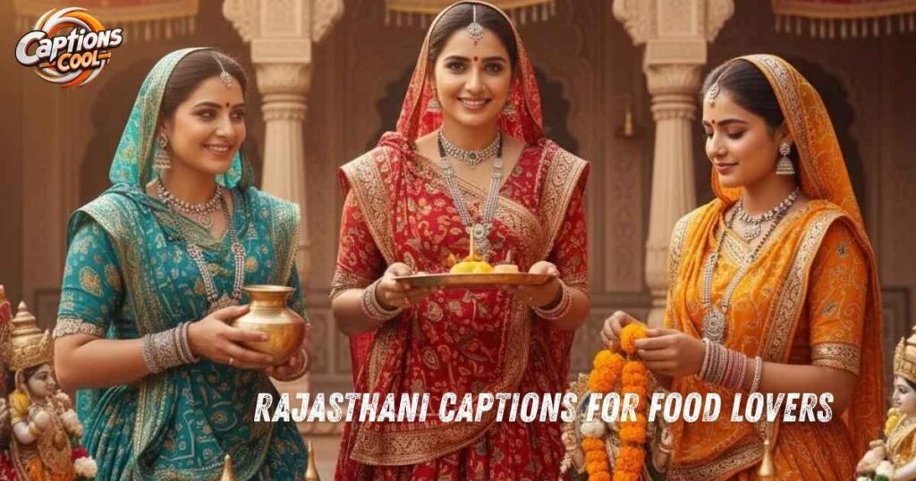 Rajasthani Captions for Food Lovers┬а